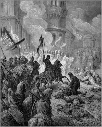 Gustave Dore does the Fourth Crusade.