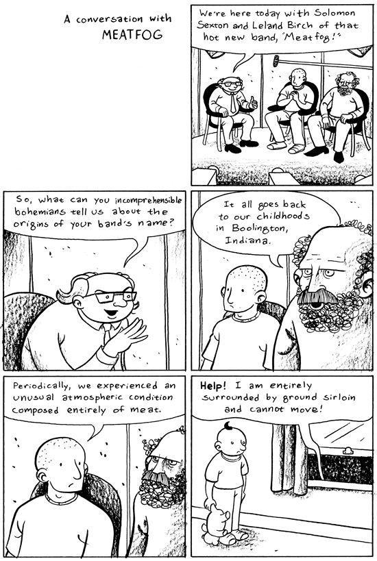 Oh boy! Incomprehensible bohemians!