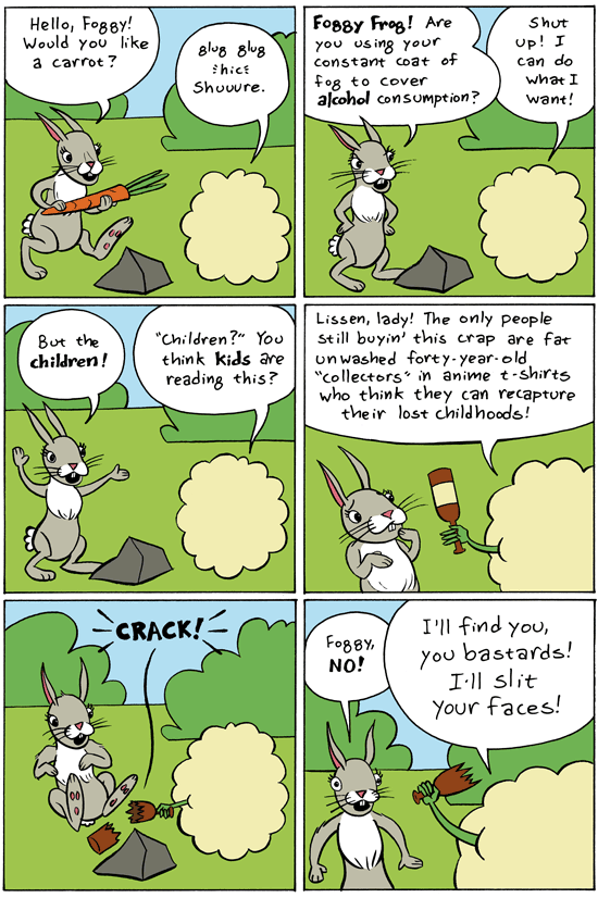 Foggy's comic publisher has been on the skids for a while now.