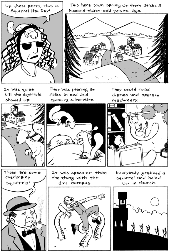 The beginning of an explanation.