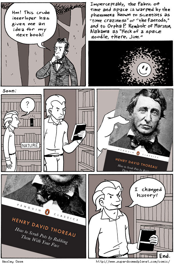 This is the thing that time machines are good for.