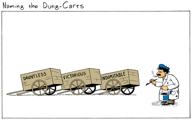 Naming the Dung-Carts.