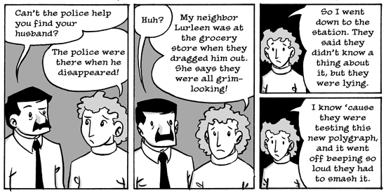 A hideous revelation!