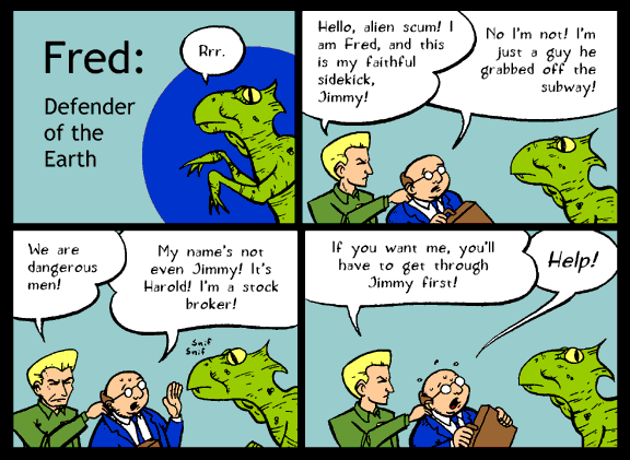 Fred gets a sidekick.