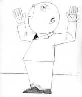 Round-Headed Man